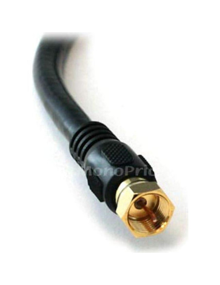 Cable Coaxial RG6 Monoprice 1.83m Cuádruple Blindaje 75 Ohm
