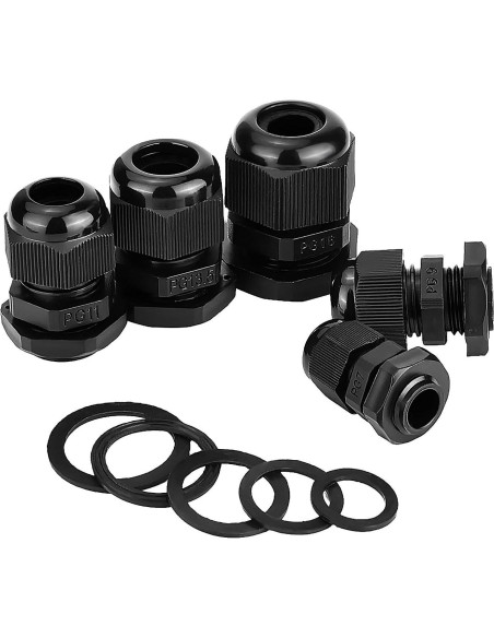 Abrazaderas de Cable Plástico eBoot Impermeables 20 Piezas