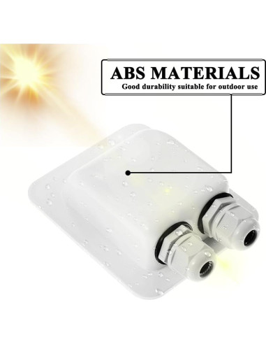 Abrazadera de Cable Solar Link Solar 2mm a 6mm Blanca