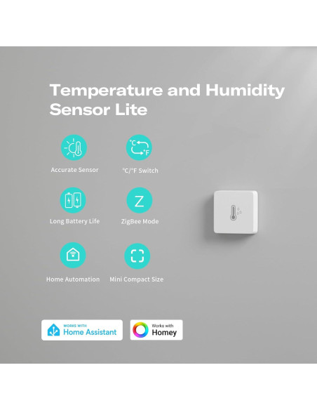 Sensor de Temperatura y Humedad Zigbee ThirdReality Lite Sensor de Temperatura y Humedad Zigbee ThirdReality Lite
