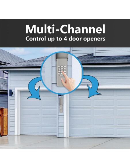 Teclado Inalámbrico Universal Lpyec para Puertas de Garaje