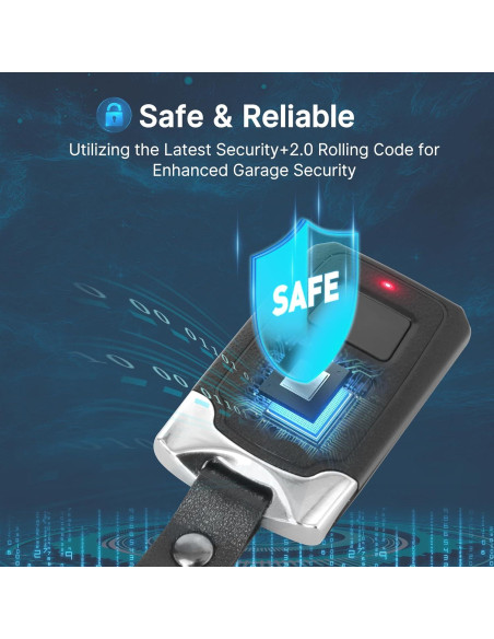 Control Remoto de Puerta de Garaje CreaCity J505MAX Universal