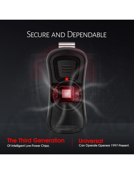 Control Remoto de Puerta de Garaje Genie GIT-1 - 2 Paquete