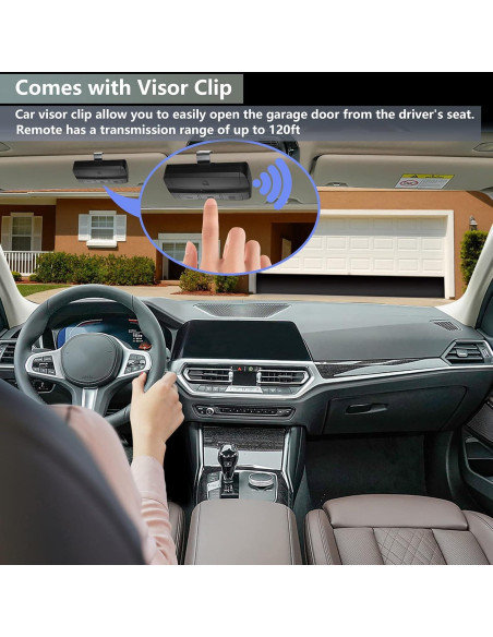 Control Remoto Universal BeanKOneal para Puerta de Garaje - Paquete de 2