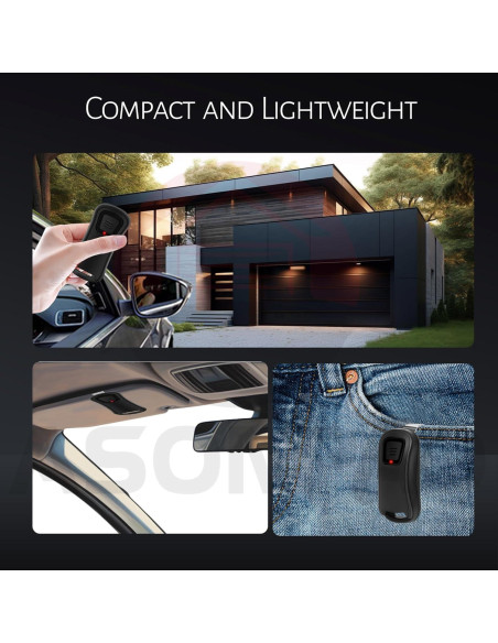 Control Remoto de Puerta de Garaje Genie GIT-1 - 2 Paquete