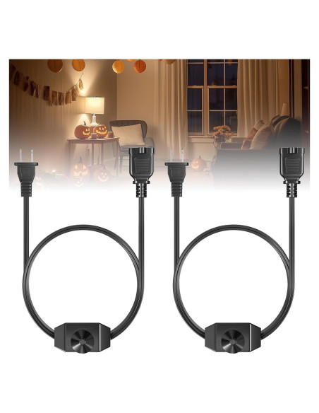 Interruptor Regulador de Luz DoRight 100W 110V IP44 Negro - Paquete de 2