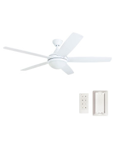 Ventilador de Techo Prominence Home Ashby 132 cm con Luz y Control Remoto