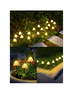 Luces de Jardín Solar Brightown 20 LED 10m IP65 Decorativas 2