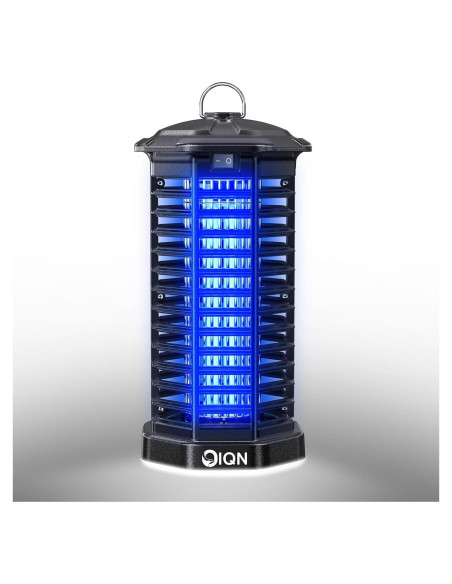 Zapper de Insectos IQN con Luz LED 15W - Trampa Eléctrica para Mosquitos y Moscas