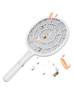 Raqueta eléctrica para mosquitos YsChois 40.6x21.8cm 3000V