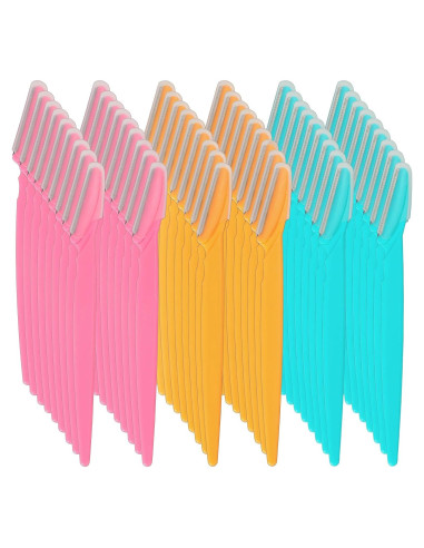 Rasuradora de Cejas BHYTAKI - 54 Piezas, Alta Calidad, 3 Colores