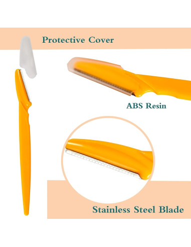 Rasuradora de Cejas BHYTAKI - 54 Piezas, Alta Calidad, 3 Colores