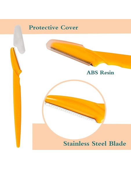 Rasuradora de Cejas BHYTAKI - 54 Piezas, Alta Calidad, 3 Colores