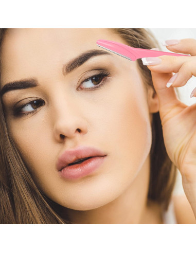 Rasuradora de Cejas BHYTAKI - 54 Piezas, Alta Calidad, 3 Colores