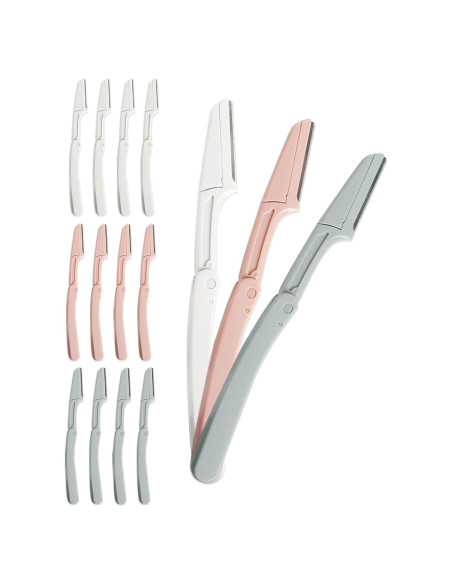 Rasuradoras de Cejas MoHern 15 Pcs, Afiladas y Seguras