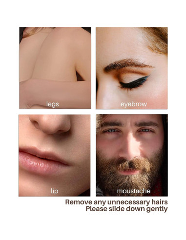 Rasuradoras de Cejas MoHern 15 Pcs, Afiladas y Seguras