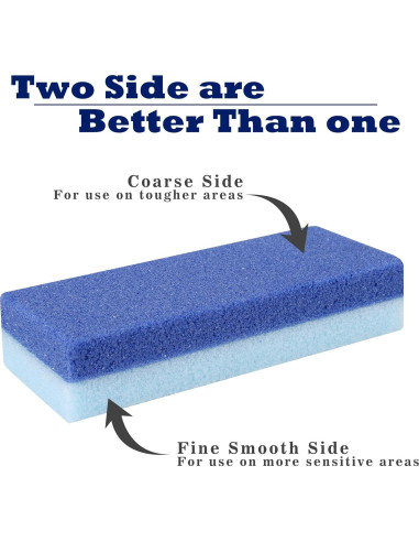 Paquete de 6 Piedras Pumice EWAGOA para Pies Exfoliadoras