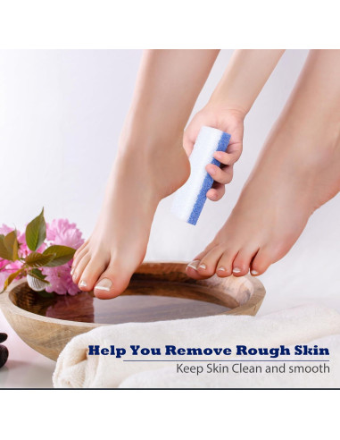 Paquete de 6 Piedras Pumice EWAGOA para Pies Exfoliadoras