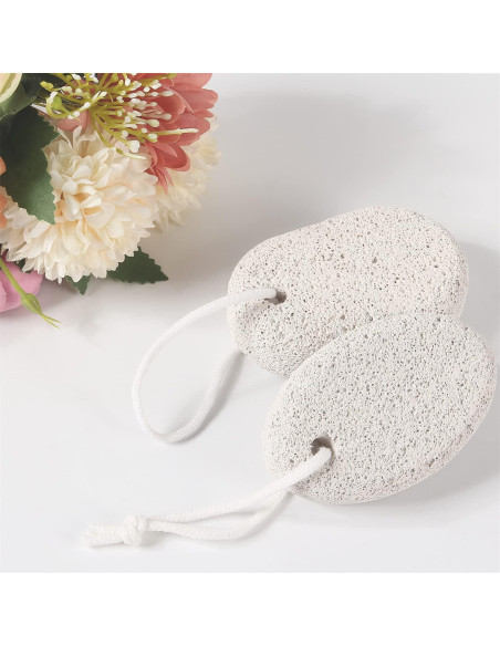 Piedra Pómez Natural Asqraqo 2 Pcs para Remover Callos