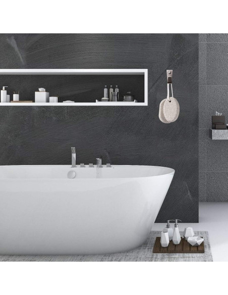 Piedra Pómez Natural Asqraqo 2 Pcs para Remover Callos