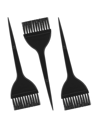 3 Brochas para Teñir el Cabello Ymapinc - Plástico Negro