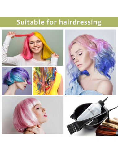 Juego de Brochas para Tinte de Cabello Abeillo - 3 Piezas