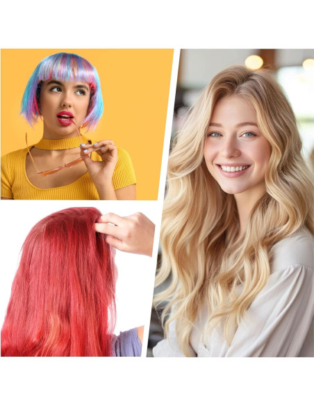 Juego de 4 Pinceles para Teñir el Cabello YQQYG - Negro