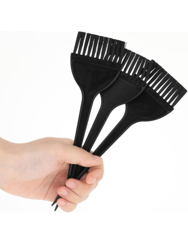 Juego de 4 Pinceles para Teñir el Cabello YQQYG - Negro