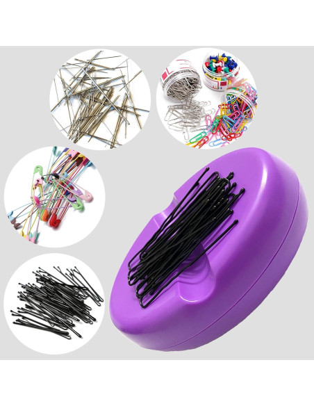 Soporte Magnético para Alfileres Aweoisa - 10x7 cm Púrpura Soporte Magnético para Alfileres Aweoisa - 10x7 cm Púrpura