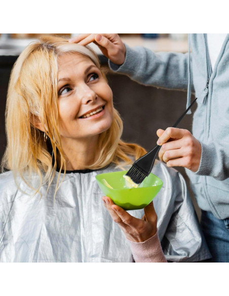 Set de 6 brochas para teñir Oruola - Color negro - Profesional