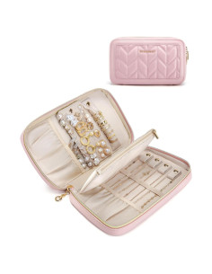 Estuche de Joyería de Viaje BAGSMART Rosa 22x13.5cm