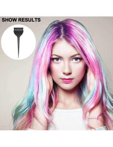 20 Brochas para Tinte de Cabello Hulless - Aplicador Profesional