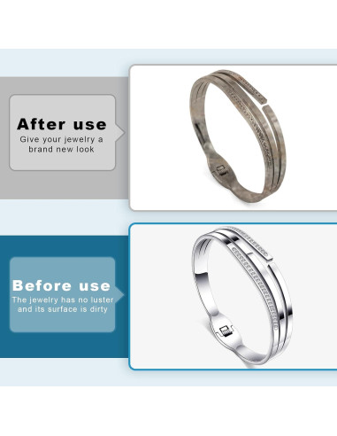 Paquete de 3 Paños de Limpieza de Joyería Phinus 25.4x30.5cm