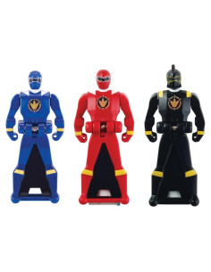 Power Rangers Super Megaforce - Paquete de 3 Llaves Legendarias