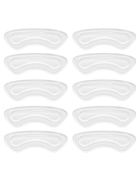 Almohadillas de Talón EACOZY - 5 Pares Transparentes para Zapatos