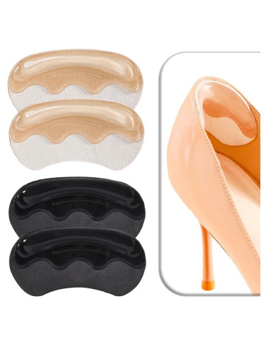 Agarradores de Talón Antideslizantes VivoFoot - 4 Pares Gel