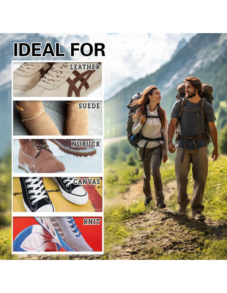 Kit de Limpieza de Suede y Nubuck Favolosa - Cepillo y Borrador