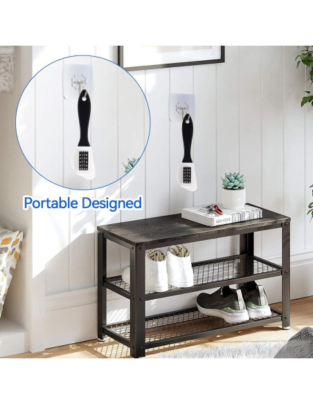 Cepillo de Ante 4 en 1 Mallbaola para Limpieza de Cuero