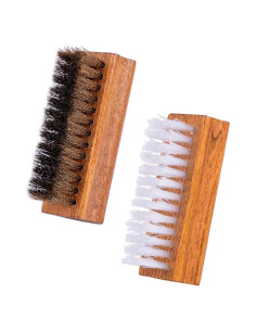 Juego de Cepillos para Zapatos de Ante FootFitter - 2 Piezas