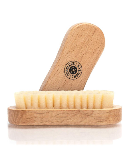 Cepillo de Suede y Nubuck Cobbler's Choice - 100% Crepe Natural