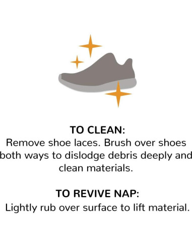 Juego de Cepillos para Zapatos de Ante FootFitter - 2 Piezas