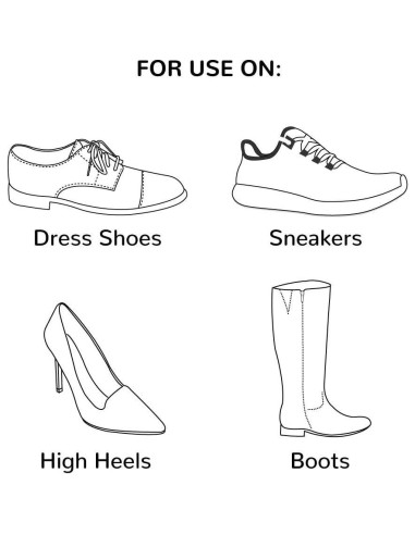 Juego de Cepillos para Zapatos de Ante FootFitter - 2 Piezas