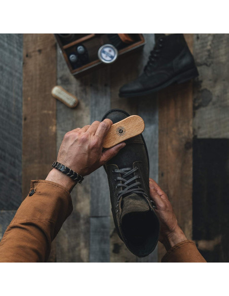 Cepillo de Suede y Nubuck Cobbler's Choice - 100% Crepe Natural