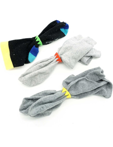 Soportes para Anillos de Calcetines - Set de 10 Piezas Multicolor