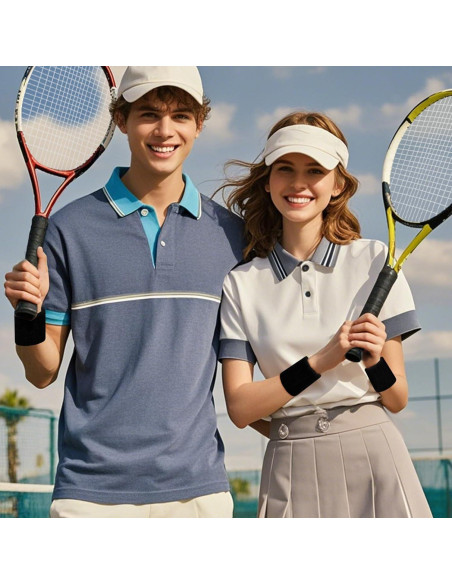 Paquete de 6 Muñequera Deportiva Toresper Unisex Negra