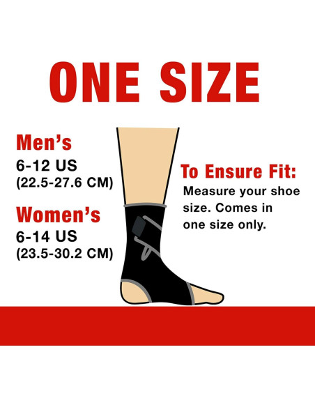 Soporte de Tobillo de Compresión Ajustable ACE - Talla Única