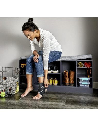 Soporte de Tobillo de Compresión Ajustable ACE - Talla Única