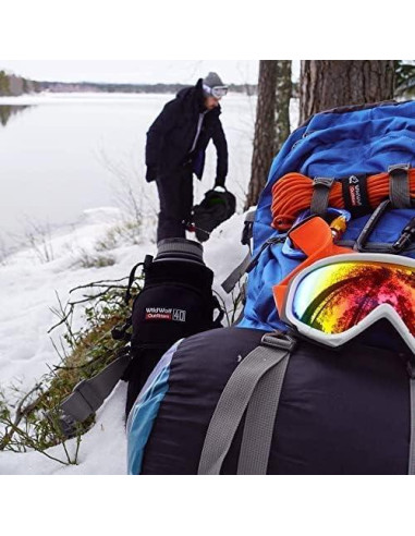 Soporte para Botellas de Agua Wild Wolf 40 oz con Correa Ajustable