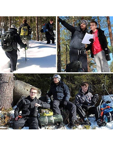 Soporte para Botellas de Agua Wild Wolf 40 oz con Correa Ajustable