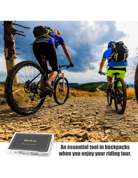 Kit de Reparación de Neumáticos Dexnoca - 26 Pzs, Parches y Herramientas